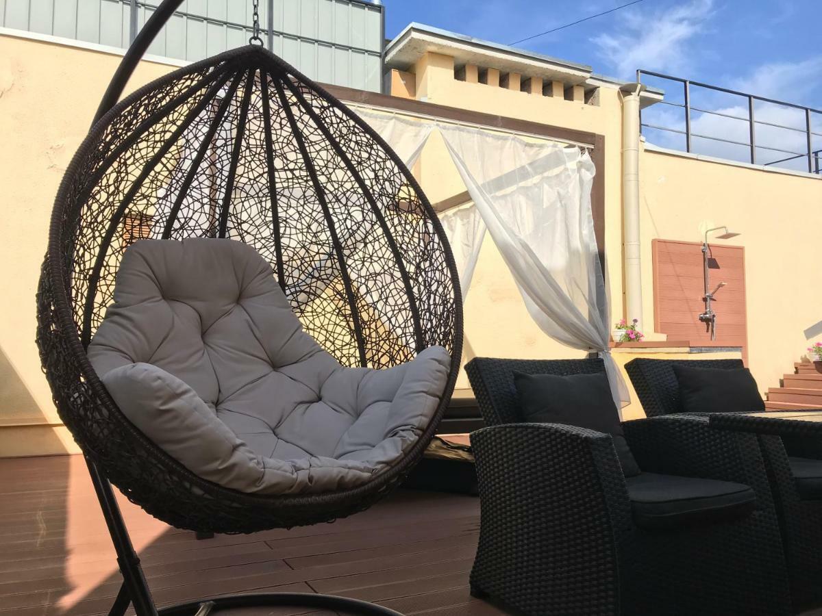 Scandik Apartment Terrace Poltava Bagian luar foto